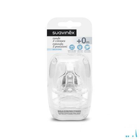 Suavinex Teets Zuigspeen Silic. 3pos. 2
