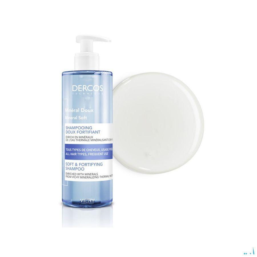 Vichy Dercos Mineral Doux Shampooing 400 ml  -  Vichy