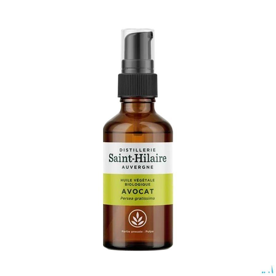 Avocat Huile Vegetale Flacon Pompe 50 ml  -  Bioholistic Diffusion