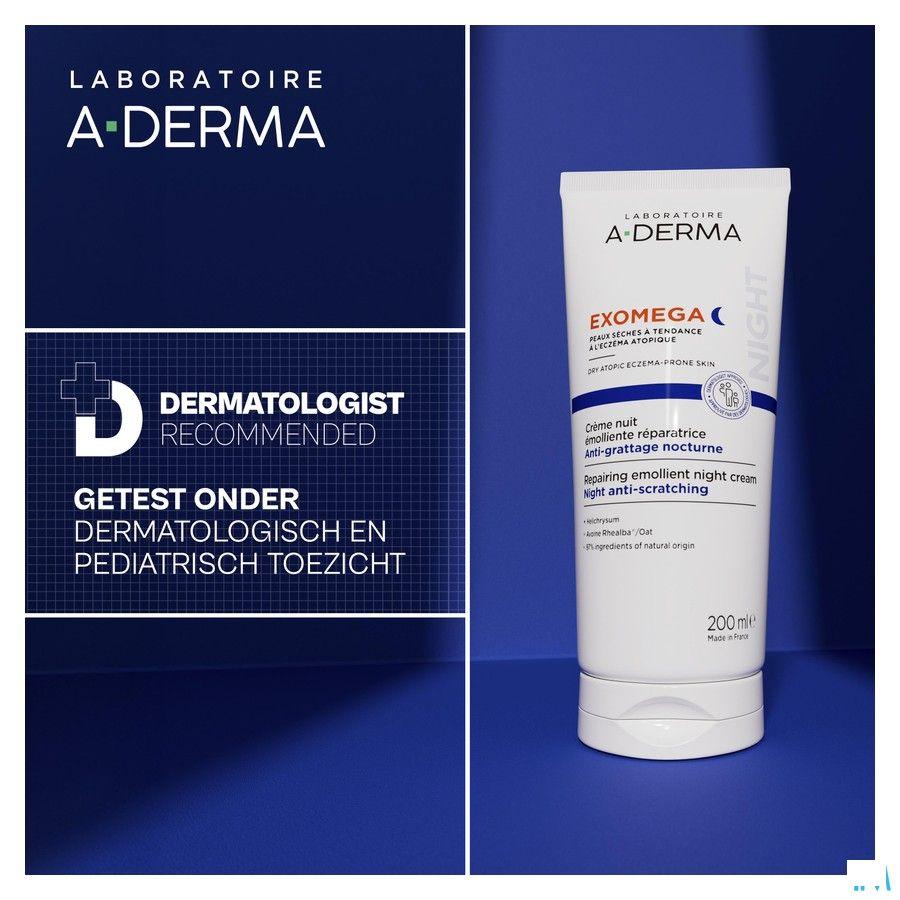 Aderma Exomega Control Herst. Emol. Nacht Cr 200 ml