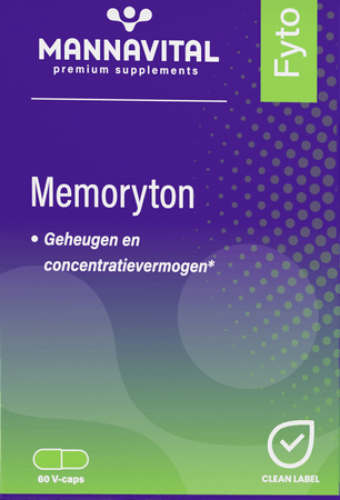 Mannavital Memoryton V-Caps 60  -  Mannavita