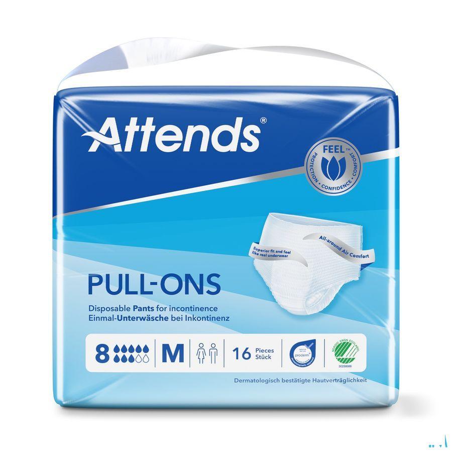Attends Pull On 8 Slip Medium 1x16