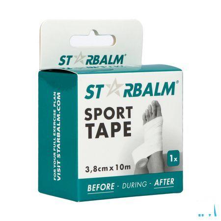 Star Balm Sport Tape 3,8cm X 10m Wit 1 Individ.