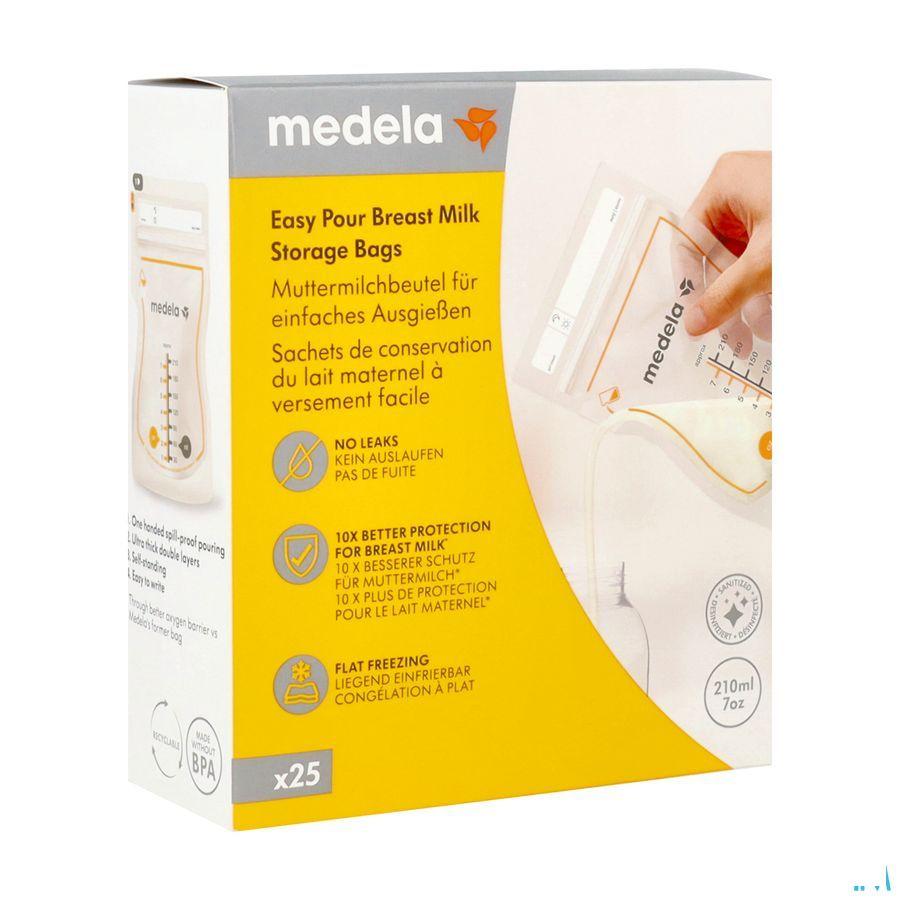 Medela Sach.Conserv. Lait Mat.Versement Facile 25