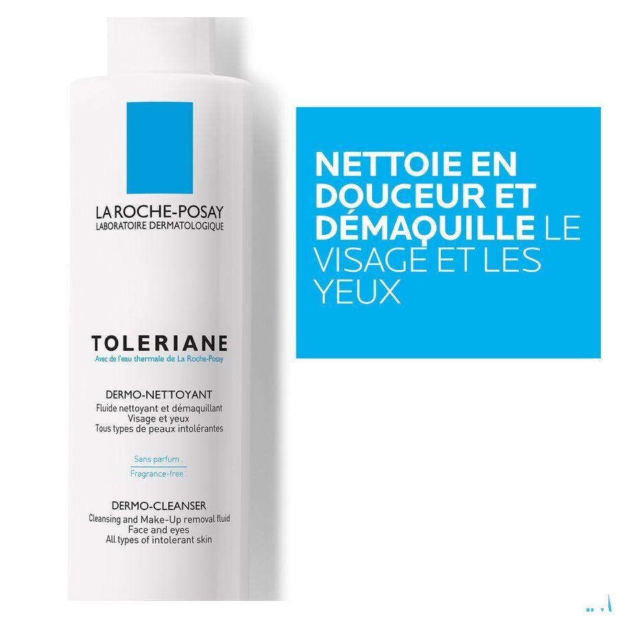 Toleriane Fluide Dermonettoyant 200 ml  -  La Roche-Posay