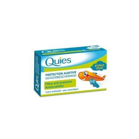 Quies Oordoppen Earplanes Voor Reis Kind 1 Paar  -  Quies