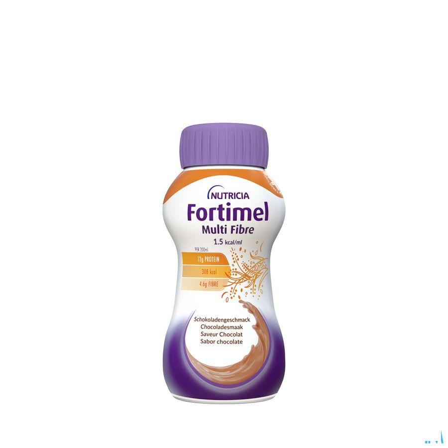 Fortimel Multifiber 1.5Kcal Chocolade 4 x 200 ml