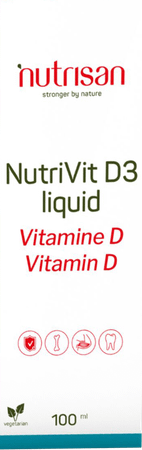 Nutrivit D3 Liquid 100 ml  -  Nutrisan