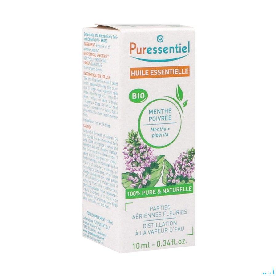 Puressentiel Eo Pepermunt Bio Expert Essentiele Olie 10 ml  -  Puressentiel