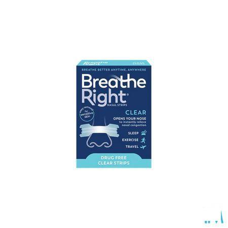 Breathe Right Clear Regular 30