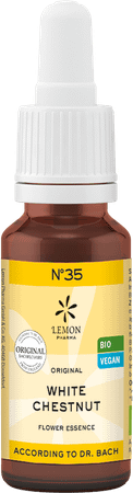 Bachbloesem Bio Nr 35 White Chestnut 20 ml  -  Eureka Pharma