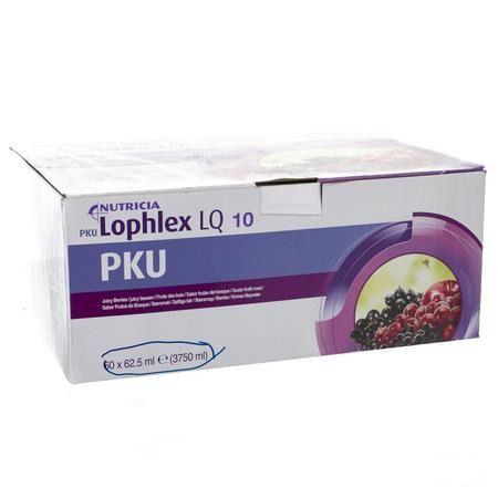 Pku Lophlex Lq 10 Juicy Bosvruchten 60x62,5 ml  -  Nutricia