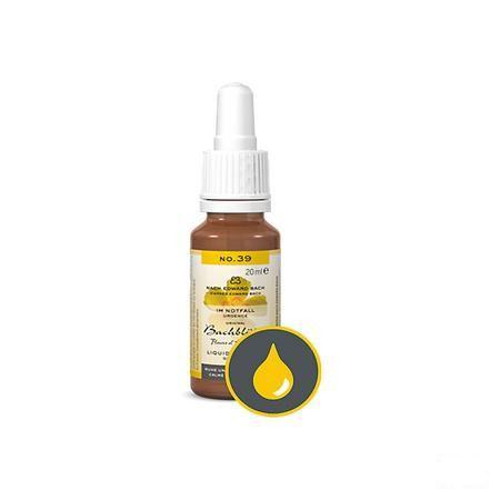 Bachbloesem Bio Nr 39 Noodgevallen Druppels 20 ml  -  Eureka Pharma