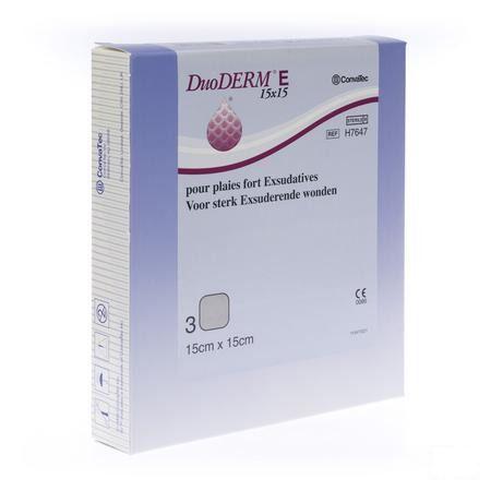 Duoderm E Hydroact 3 15x15cm H 7647  -  Convatec