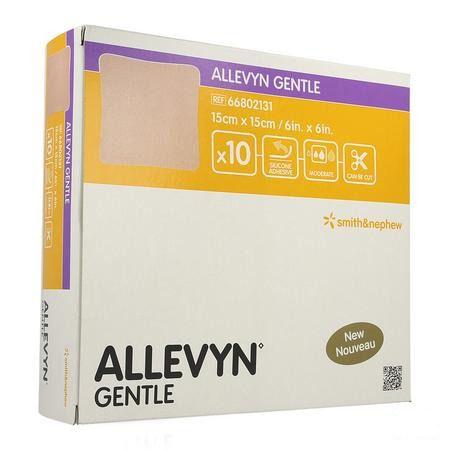 Allevyn Gentle Cp Foam 15Cmx 15Cm 10 66802131  -  Smith Nephew