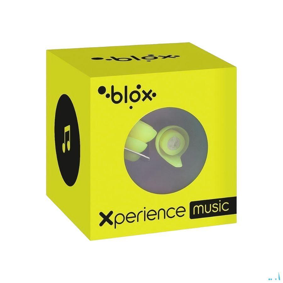 Blox Xperience Music Bouch.or. Jaune Fluo 1 Paire