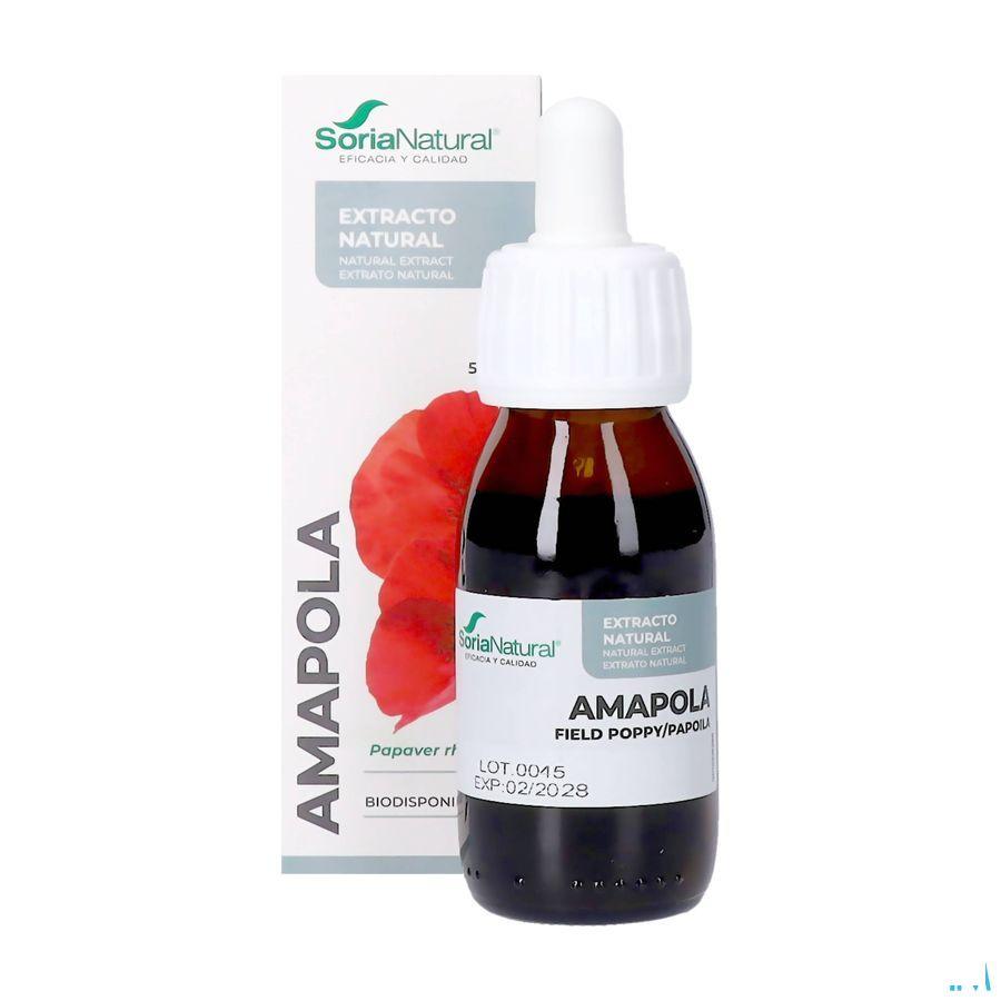 Soria Papaver Rhoeas Klaproos Extr.Glyc 50 ml  -  Soria Bel