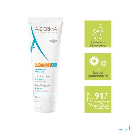 Aderma Protect Lait Reparateur Anti soleil 250 ml  -  Aderma
