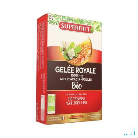 Super Diet Koninginnebrij Bio Ampullen 20x15 ml  -  Superdiet Laboratoires