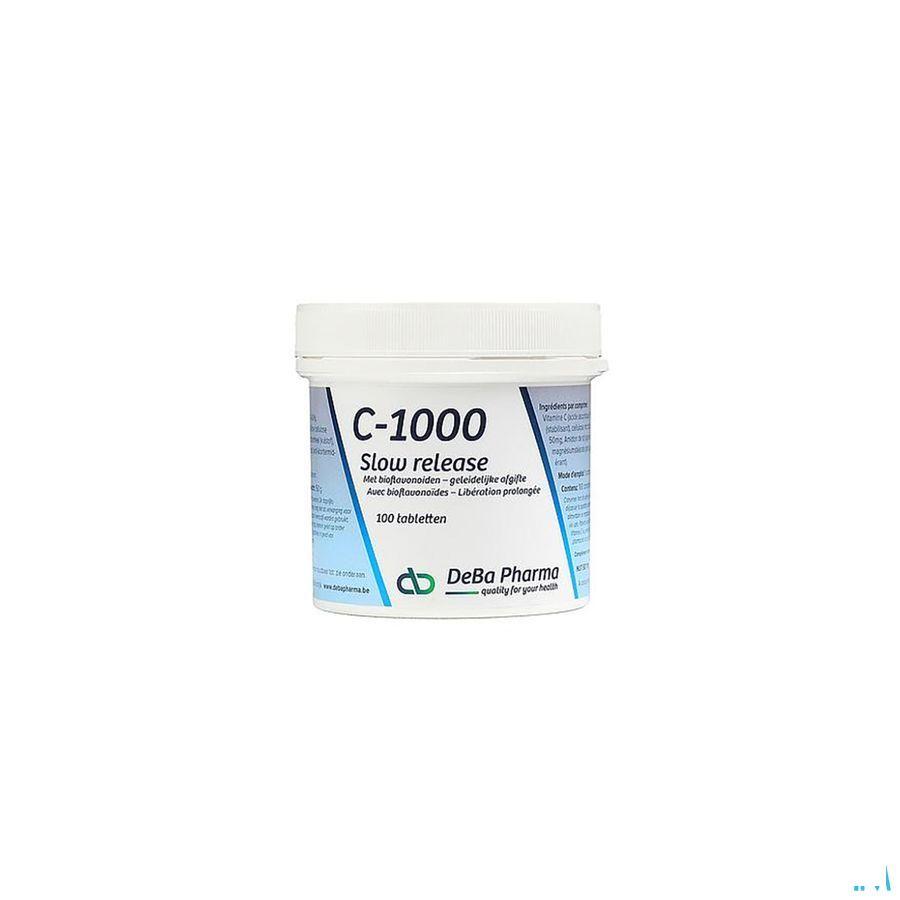 C-1000 Slow Release Plus Bioflavon. Tabletten 100  -  Deba Pharma