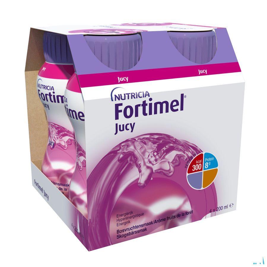 Fortimel Jucy Bosvruchtensmaak 4X200  ml 155620  -  Nutricia