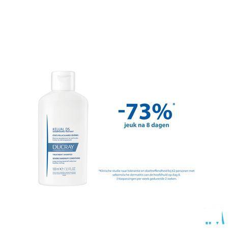 Ducray Kelual Ds Shampoo Verzorg. Hardnek. Roos 100 ml