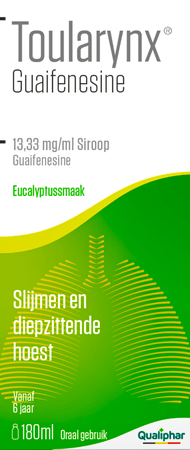 Toularynx Guaifenesine 13,33 mg/ml Siroop 1