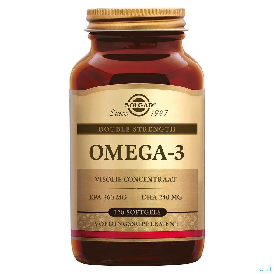 Solgar Omega-3 Double Strength Softgel 120  -  Solgar Vitamins