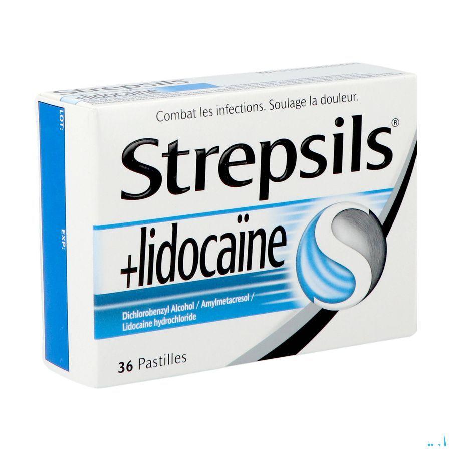Strepsils + Lidocaine Pastille 36