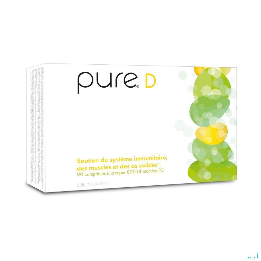 Pure D Comprimes A Macher 90  -  Solidpharma