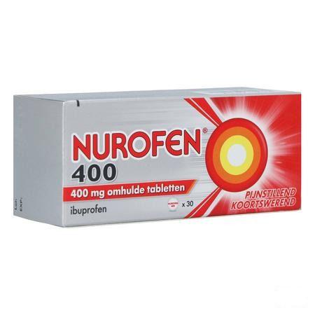 Nurofen Comprimes Enrob. 30 X 400 mg