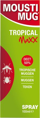 Moustimug Tropical Maxx 50% Deet Spr 100 ml