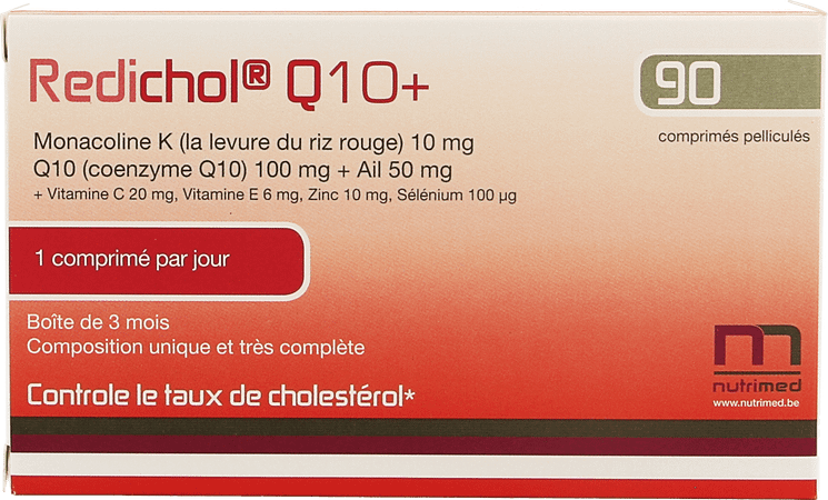 Redichol Q10 + Blister Tabletten 90  -  Nutrimed