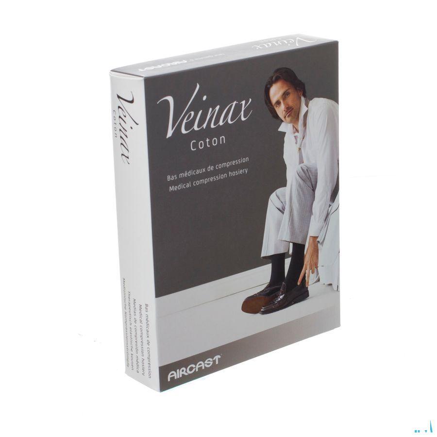 Veinax Kous Katoen Man 2 Lang Zwart Maat 2