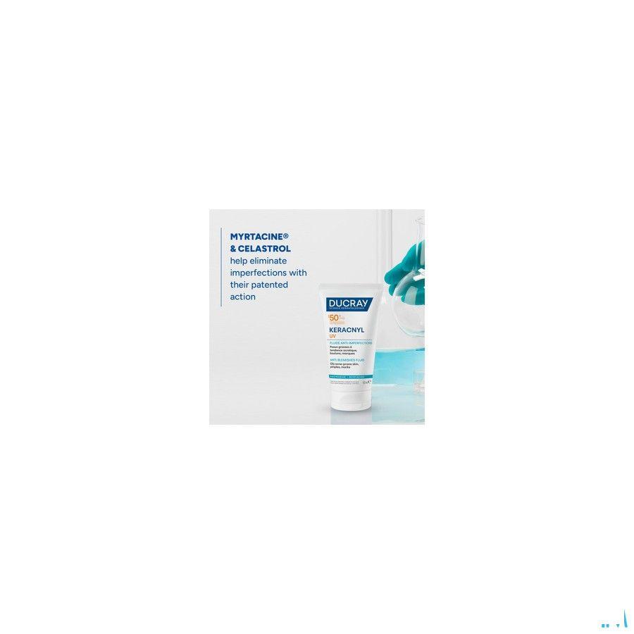 Ducray Keracnyl Fluide Uv50 + Anti Onzuiverheden 50 ml  -  Ducray Benelux