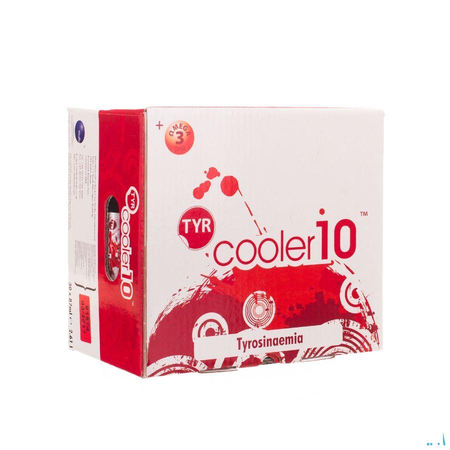 Tyr Cooler 10 Rood/rouge 30 X 87ml 