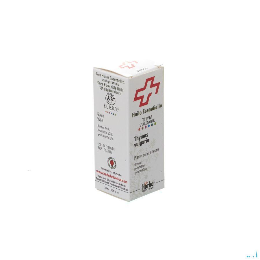 Tijm Vulg.thymol Bl.plant Herba Helv.ess Olie 10 ml