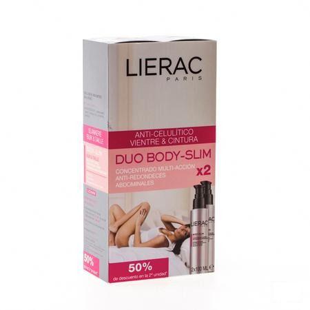 Lierac Bodyslim Buik & taille Duo Flacon 2x100 ml