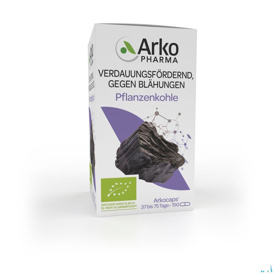 Arkocaps Plantaardig Kool Capsule 150  -  Arkopharma