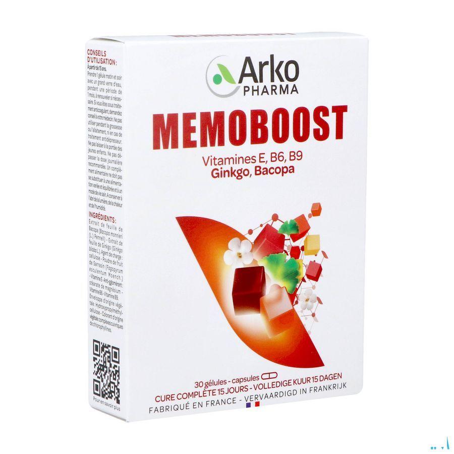 Memoboost Gingko Bacopa Capsule 30  -  Arkopharma