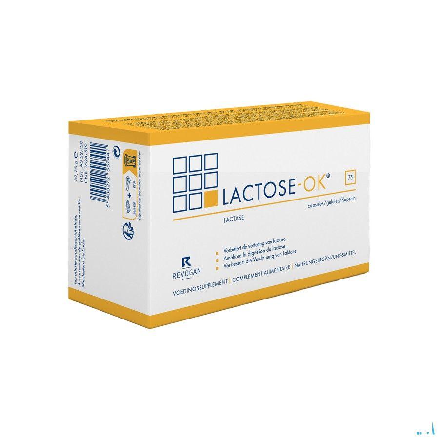 Lactose Ok Capsule 75x353 mg 5744  -  Revogan