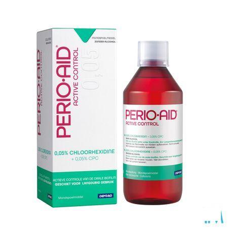 Perio.aid Active Control Mondspoelmid. 0,05% 500 ml  -  Dentaid