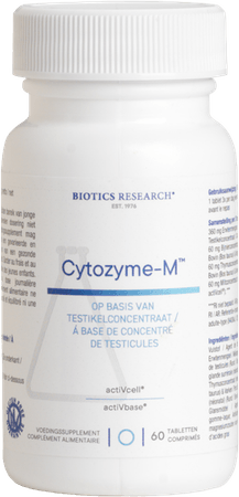 Biotics Cytozyme-M 60 tabletten  -  Energetica Natura