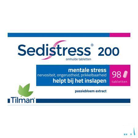 Sedistress 200 Comprimes Enrobe 98  -  Tilman