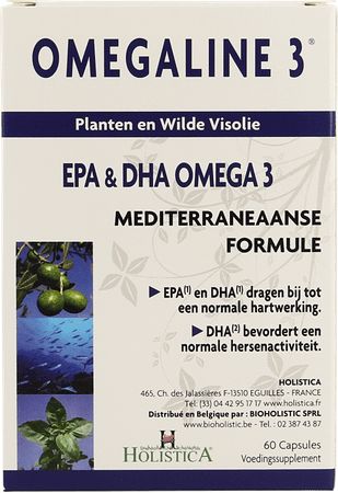 Omegaline 3 Capsule 60 Holistica  -  Bioholistic Diffusion