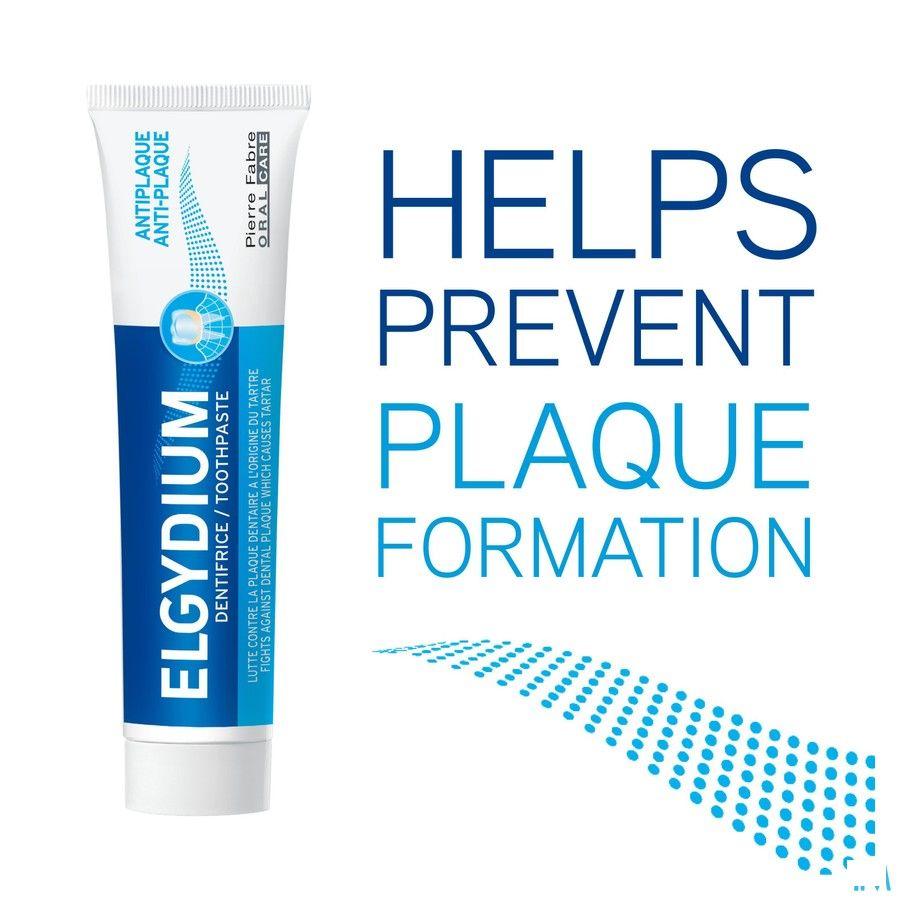 Elgydium Tandpasta A/Plak Tube 75 ml