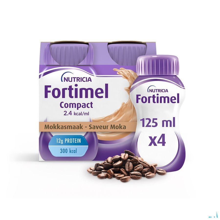 Fortimel Compact 2.4Kcal Moccha 4 x 125 ml