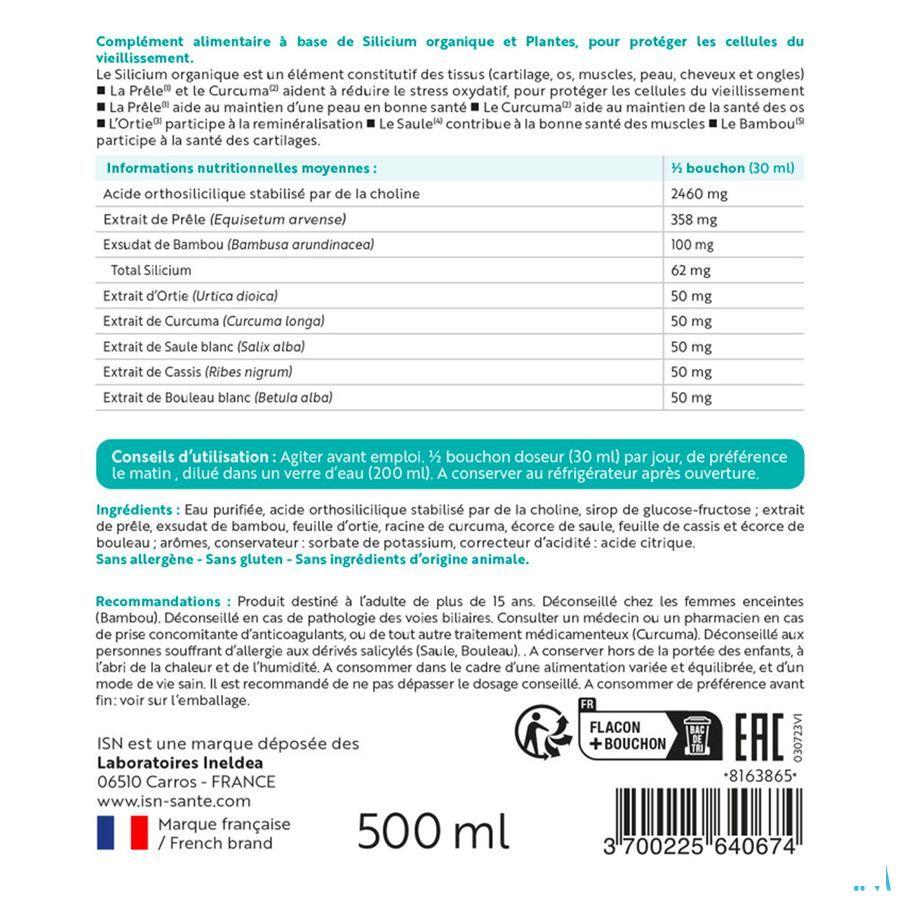 Silibiol Silicium Organique Isn 500ml