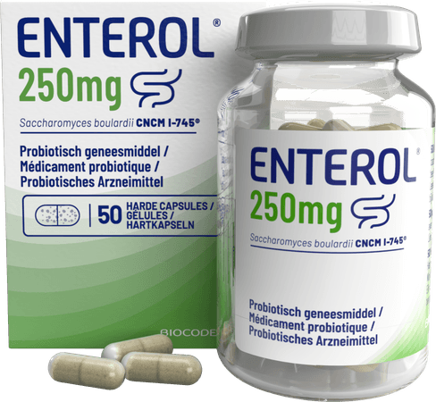 Enterol 250 mg Capsule Harde Dur 50 X 250 mg