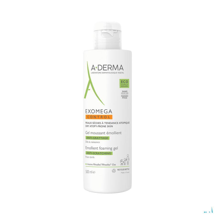 Aderma Exomega Control Gel Emolierend Flacon 500 ml  -  Aderma